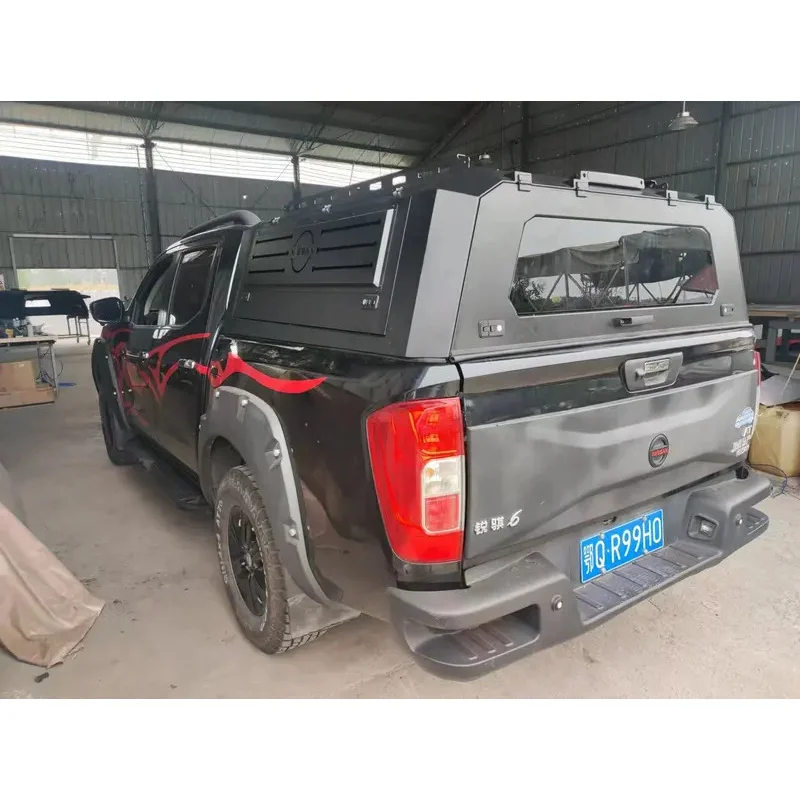 Factory Hot Selling Hard Type Manual Operation Waterproof Manual Carbon Aluminum Alloy Hard Tonneau Truck Cover