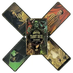 Universal Monsters Tarot Cards A 78 Deck Oracle English Visions Divination Edition Borad Playing Games