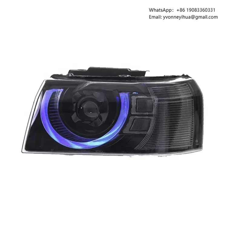 

Автомобильные аксессуары, светодиодная фара в сборе, передняя фара для Land Rover Freelander 2 2005-2014, обновленный стиль Defender