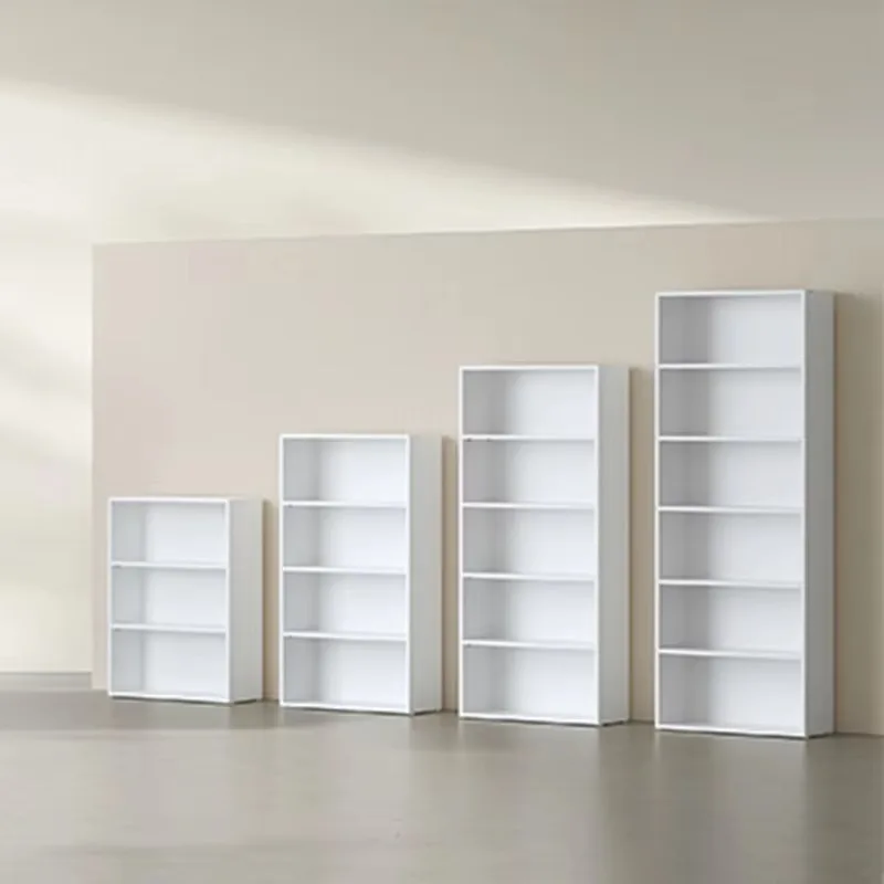 

Modern floor-to-ceiling creative wooden bookshelf high capacity 3 4 5 6 layer bookcase