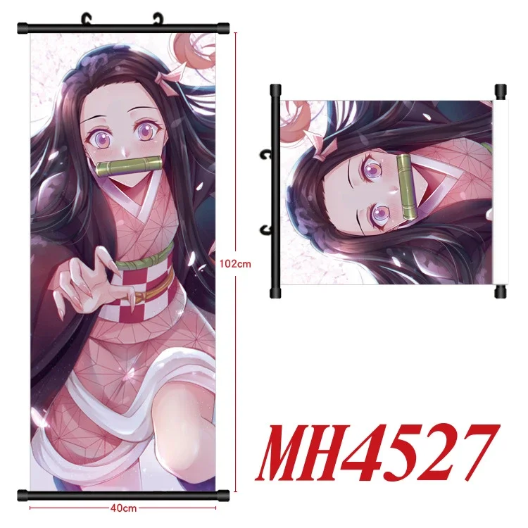 VIKAMA Anime Water Breathing Art Wall Scroll, 3 Designs, Wall Decor for Bedroom Living Room Dorm