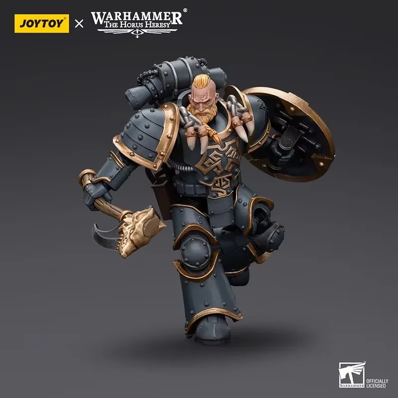 JOYTOY Dark Source Warhammer Space Wolf Figuras de acción militares Juego de juguetes Soldado móvil Juego para coleccionistas