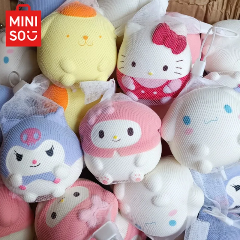 Sanrio Kawaii Hello Kitty Melody декомпрессия Kuromi Cinnamoroll снятие стресса сжимаемая аниме мультяшная детская игрушка