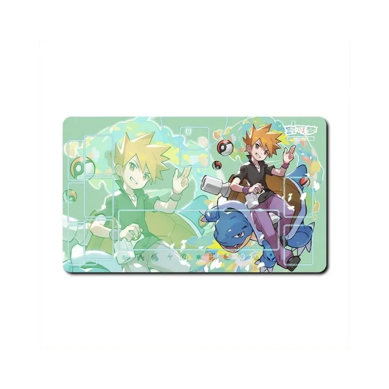 Pokemon Charizard Rosa Skyla Stone Diy Anime Game Character Gift Toy Classic Series Cards Pad Rubber Collection Card Dueling Mat