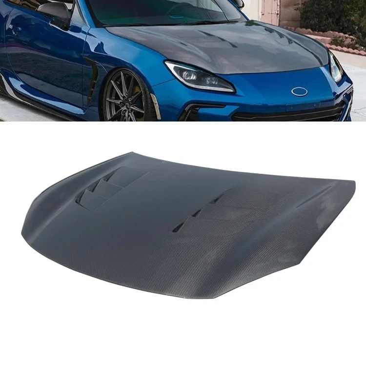 

Carbon Fiber Engine Hood For Toyota GT86 Subaru BRZ Bonnet Cover Vent Engine Hood