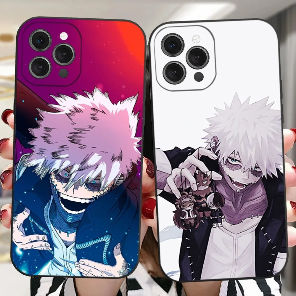 Dabi Touya Todoroki Phone Case For iPhone 16,15,14,13,12,11 Plus,Pro,Max,XR,XS,X,7,8 Plus,SE,Mini Silicone Soft