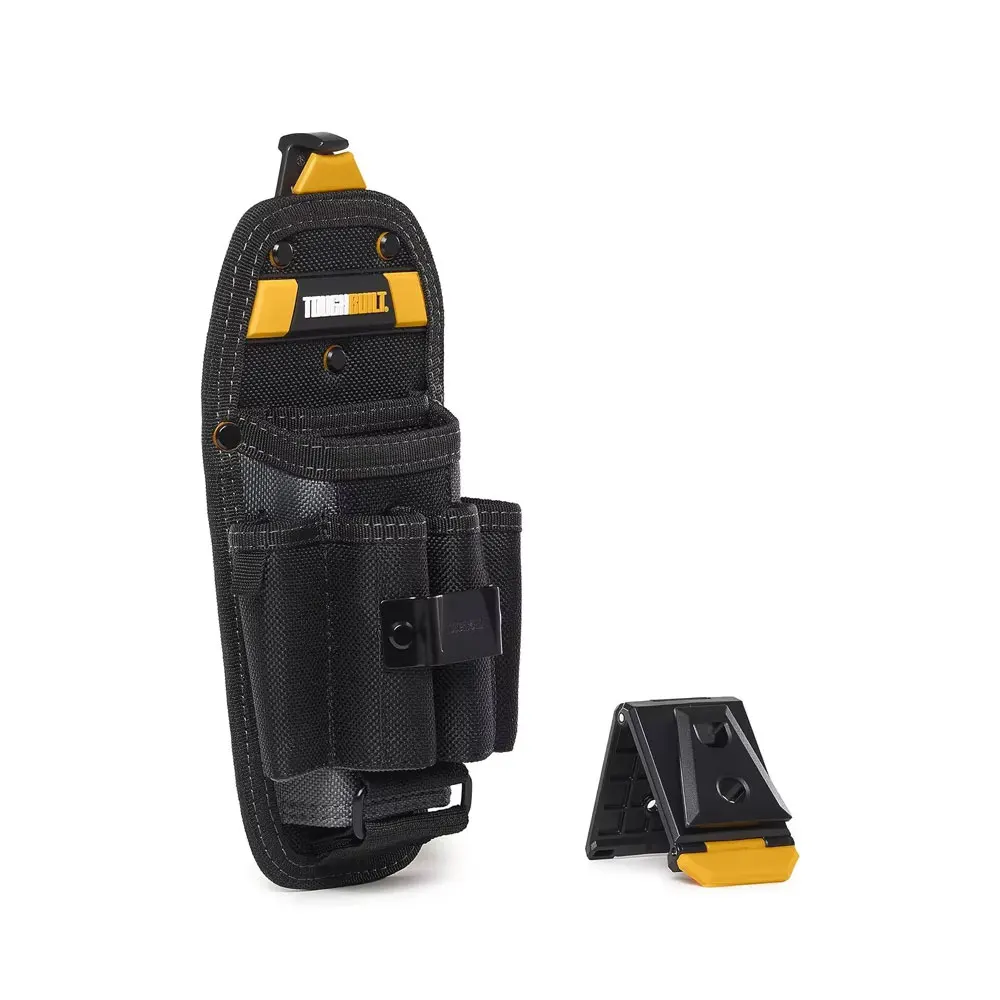 1 pc TOUGHBUILT  Technician Pouch with ClipTech hub 6-Pocket Tool Organizer, Black Polyester TB-CT-36-L6