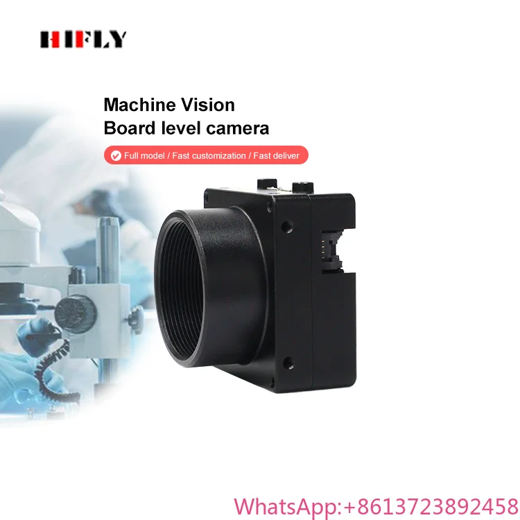

HIFLY 1.3MP 221.25FPS Global Shutter 1/2.7" CMOS C Mount Industrial Depth Detection USB3.0 Board Level Camera