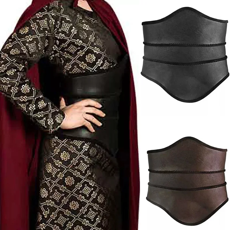 Medieval rainha princesa cintura envoltório armadura cinto viking pirata cosplay traje steampunk feminino couro espartilho cintura larp adereços