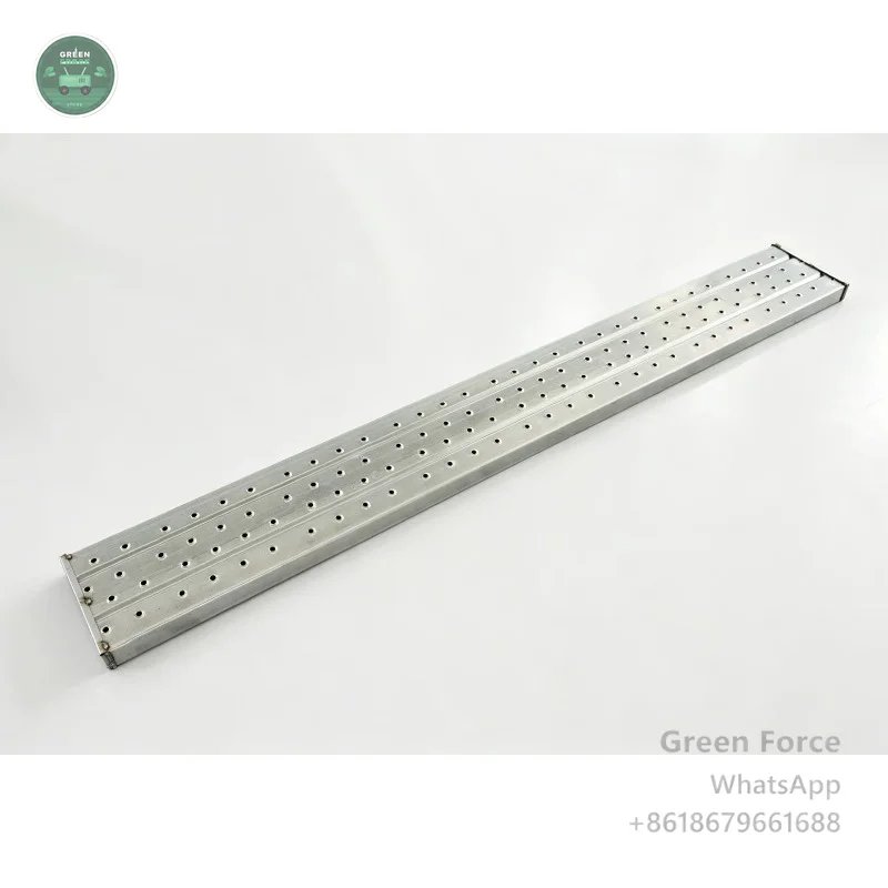 Galvanized Scaffolding Plank EN74 Compliant Steel Platform Board - New Not