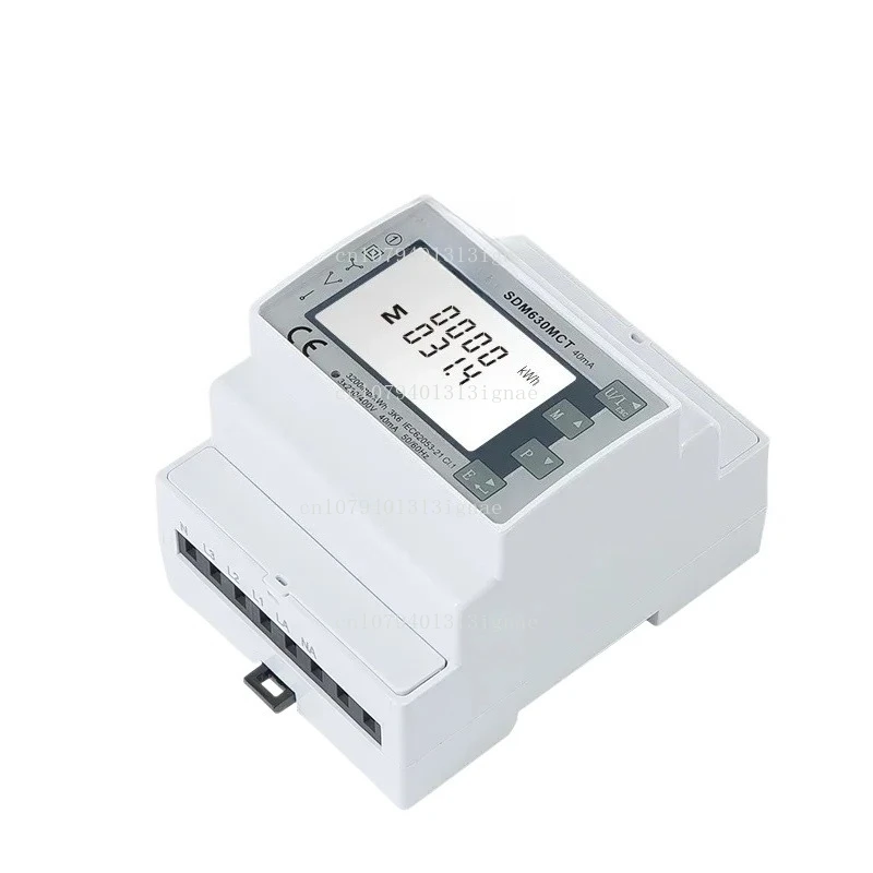 

SDM630MCT 40 мА MID счетчик энергии для одно- и трехфазных электросистем, двунаправленная мощность