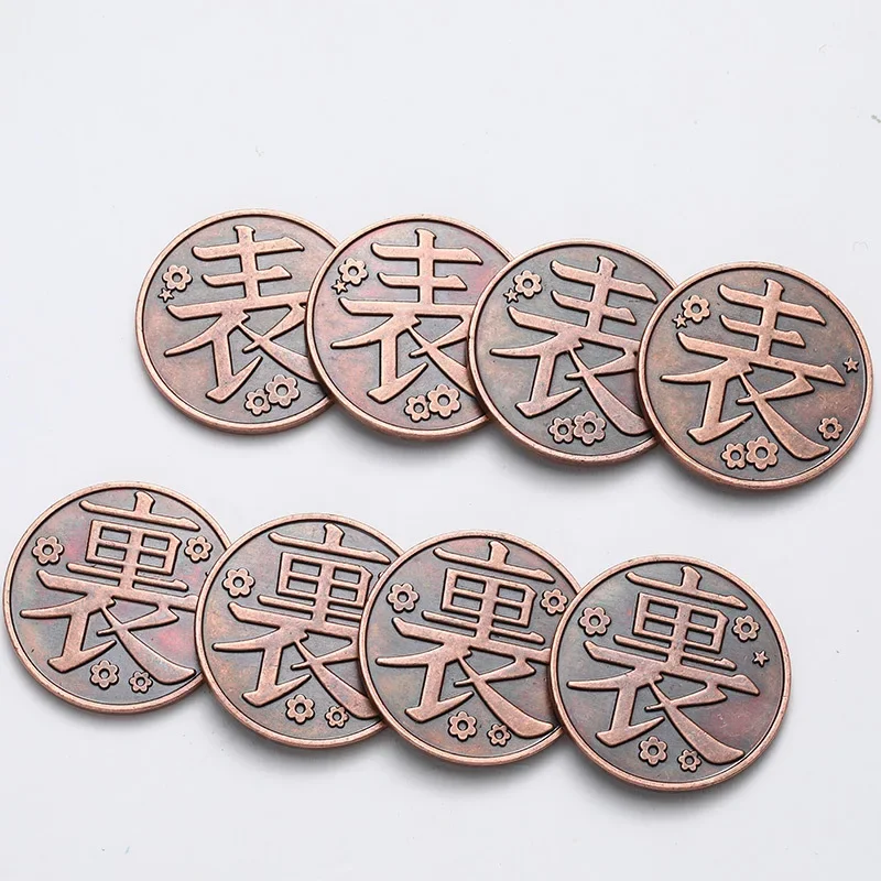 Dämon Slayer Tsuyuri Kanawo Gedenkmünzen Anime Cosplay Requisiten Halloween Karneval Party Rolle Spielen Münzen Sammeln Spielzeug