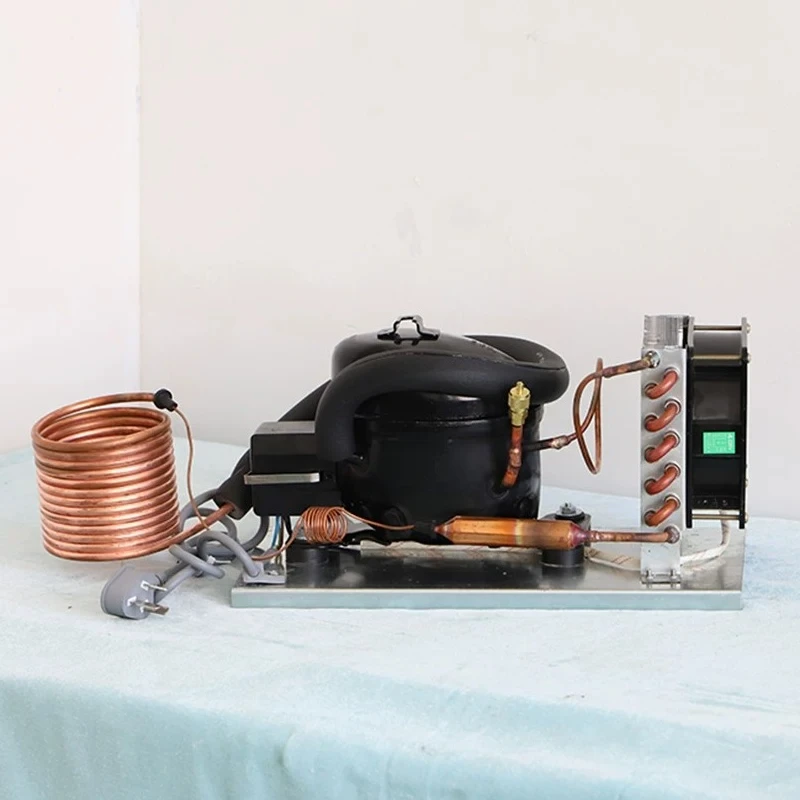 QD30W small chiller 220V refrigeration circulating water micro refrigeration compressor set