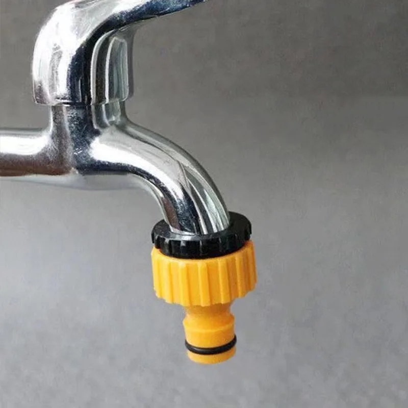 4/6 بوصة حديقة سريعة/الحلمة موصل الخرطوم إصلاح نظام الري المشترك مقرنة بلاستيكية وقف موصلات المياه محول موسع #2