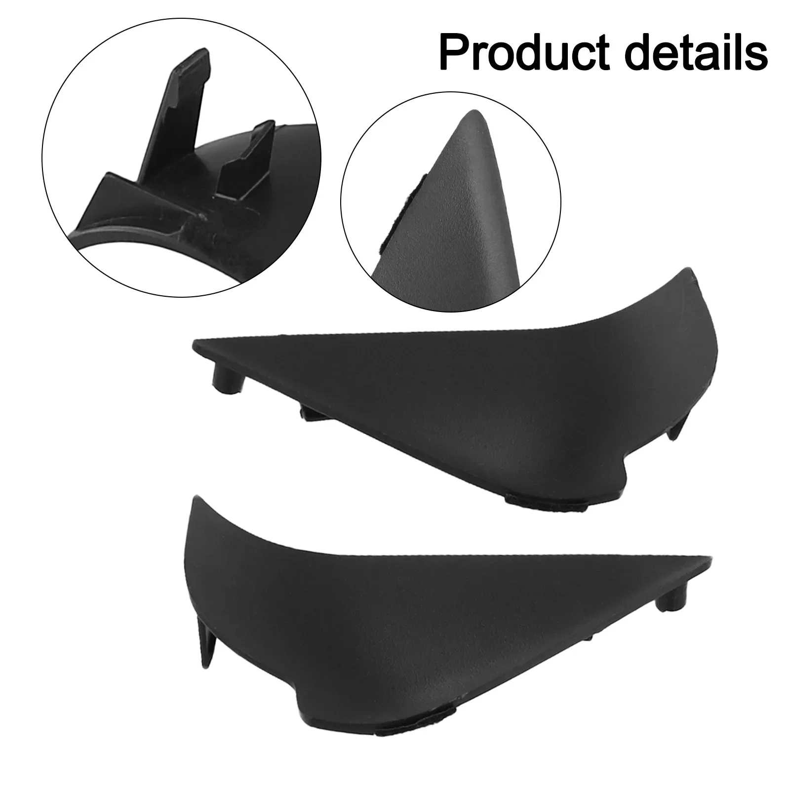 Auto Fastener As Shown Inside Door Handle Cover Plastic Material OEM Fitment 2 Pieces Included Durability Considerations