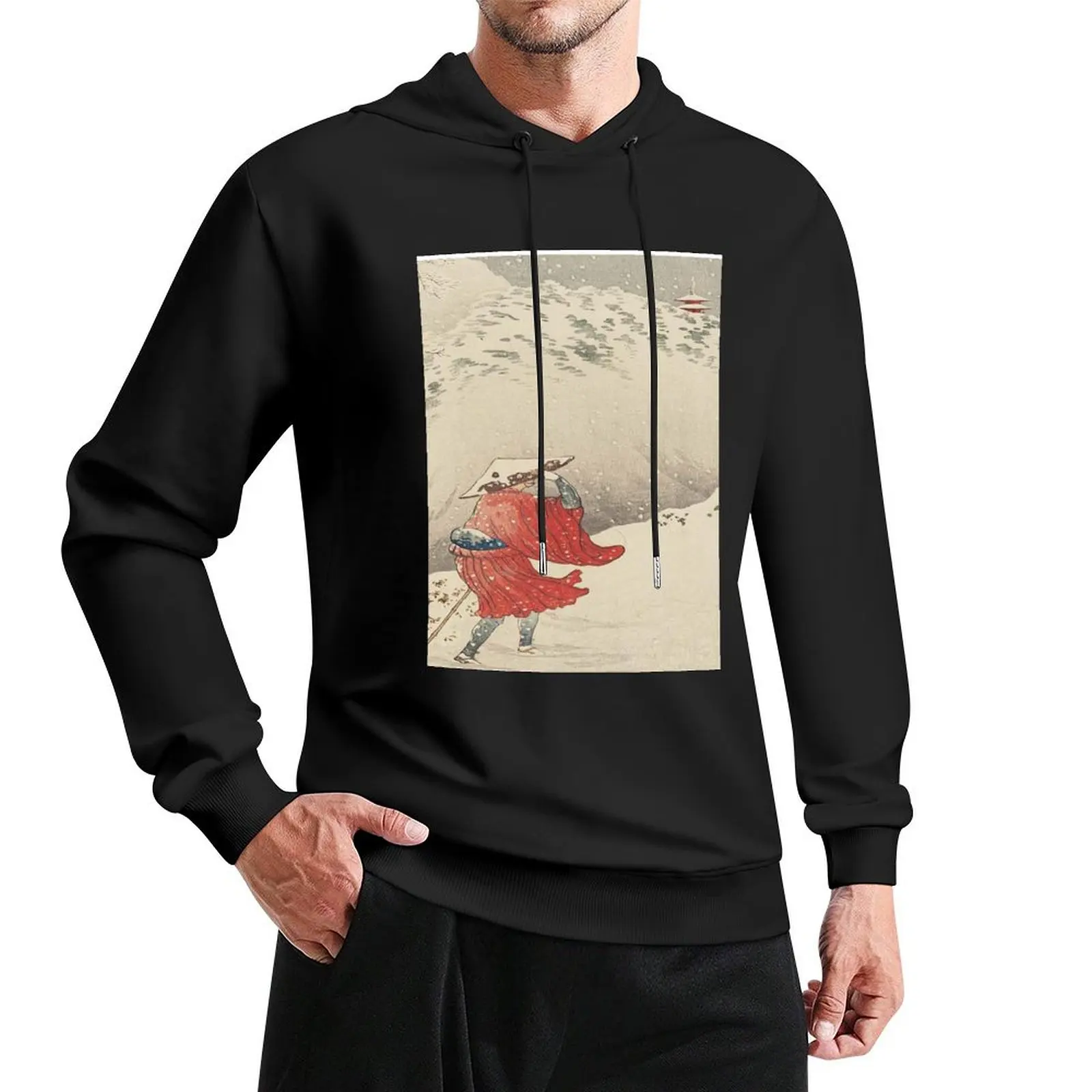 

Japanese Twilight Snow Pullover Hoodie korean clothes anime clothes men's coat men's hoodie sweatshirt