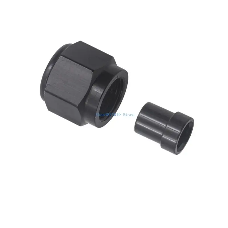 T3LF Precisions Straight Nut And Sleeve Tube Fitting For Fuel Brake Line Applications
