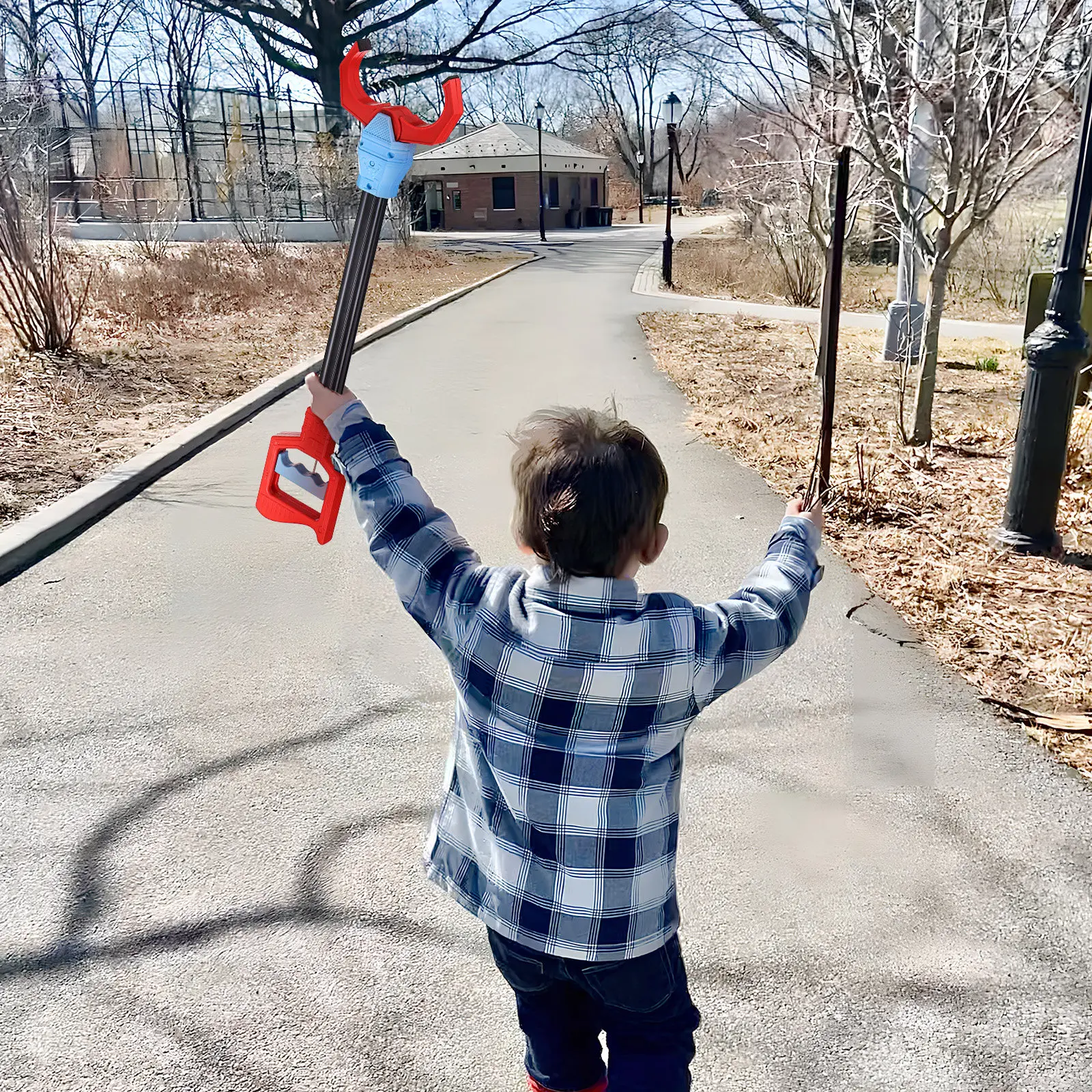 

3Pcs Robot Hand Grabber Mechanical Set Interactive Fun Pick Up Tool Robot Arm Reacher Early Learning Grabber Tool