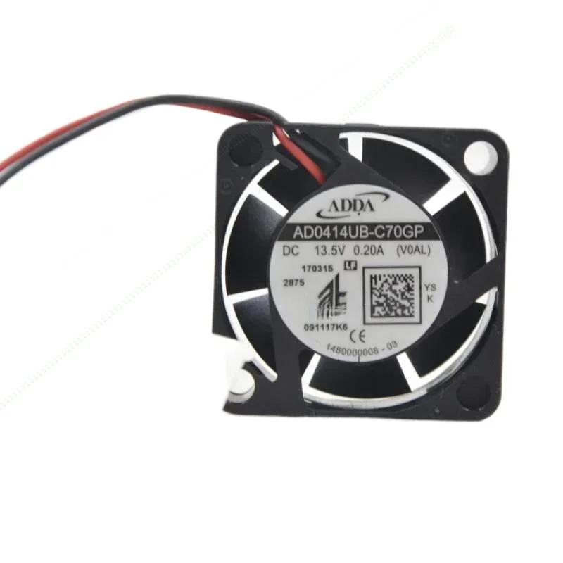 

W New Cooler Fan for ADDA AD0414UB-C70GP 13.5v 0.20A 4cm 4020 Ball Big Volume Cooling Fan 40*40*20mm