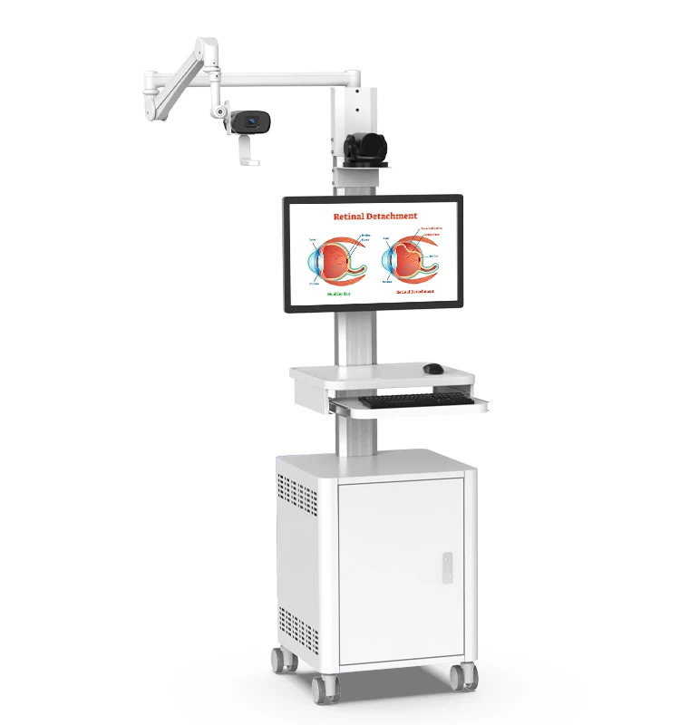Airow Telemedicine Hospital Trolley Medical Cart Camera Bracket Remote Teaching Display Computer Arm ABS Plastic Likaymo