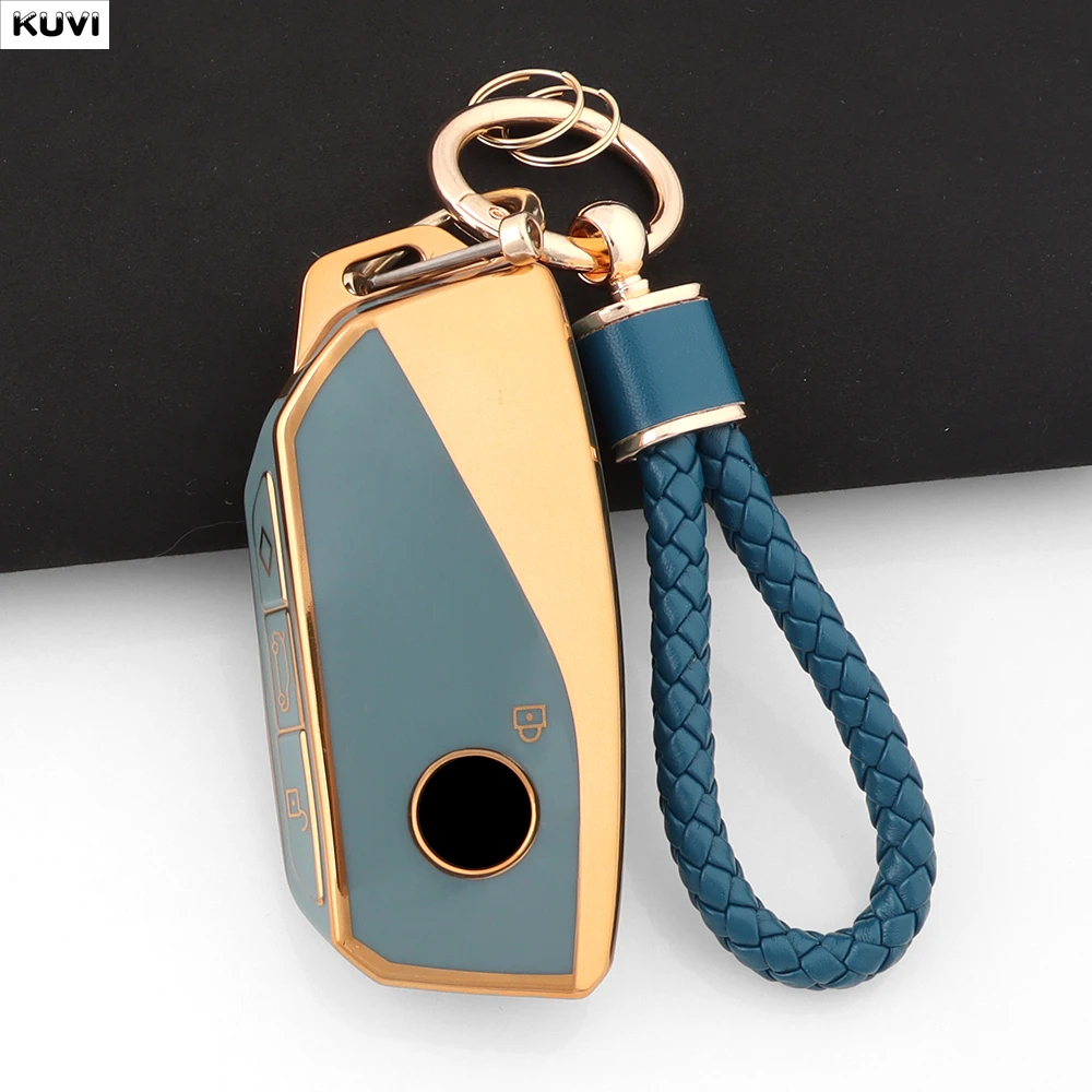 Fashion TPU Car Remote Key Case Cover Shell Fob ﻿For BMW G07 X7 LCI U11 X1 G70 7 Series G09 XM F98 X4M LCI G18 X5 G81 M3 I20 IX