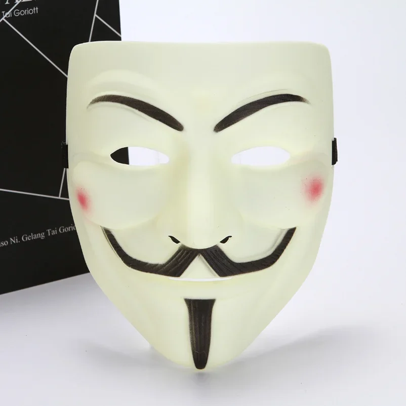 Halloween cosplay máscaras v para filme de vingança máscara anônima para adultos crianças cosplay traje acessório filme tema máscara festa presente