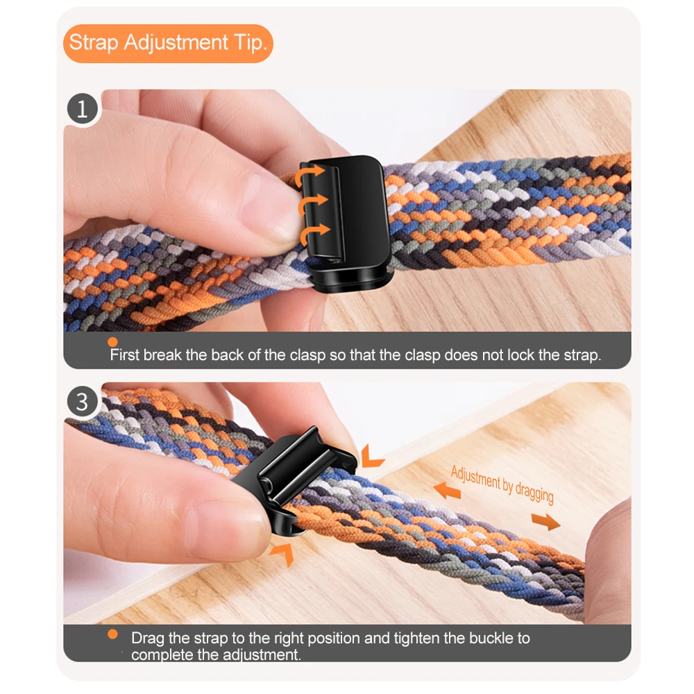 New Braided Loop Strap For App - Solo Loop Strap ulasan dan harga