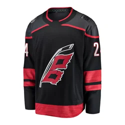 24-25 Adult Carolina North American Hockey League Jerseys Training Jerseys Sports Jerseys With Long Sleeves 20 Number/Aho 3D