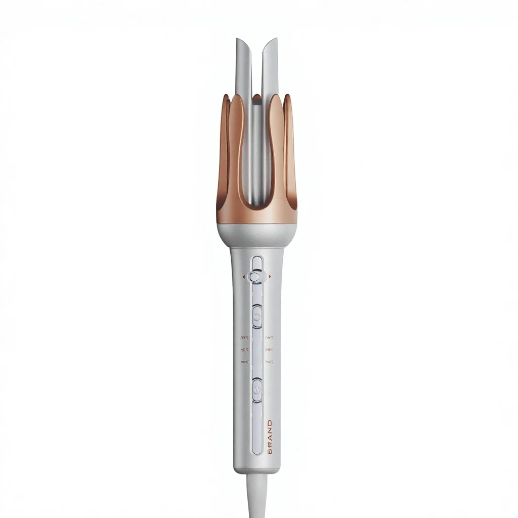 Electric Portable Automatic Curling Stick 3 Temperature PTC Heating Ceramic Coating 360 Degree Swivel Cord Household