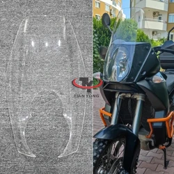 Motorcycle Smoke Windshield Windscreen Front Wind Deflector Airflow For KTM 950 990 S/R Adventure 2004-2013 2005 2006 2007 2008