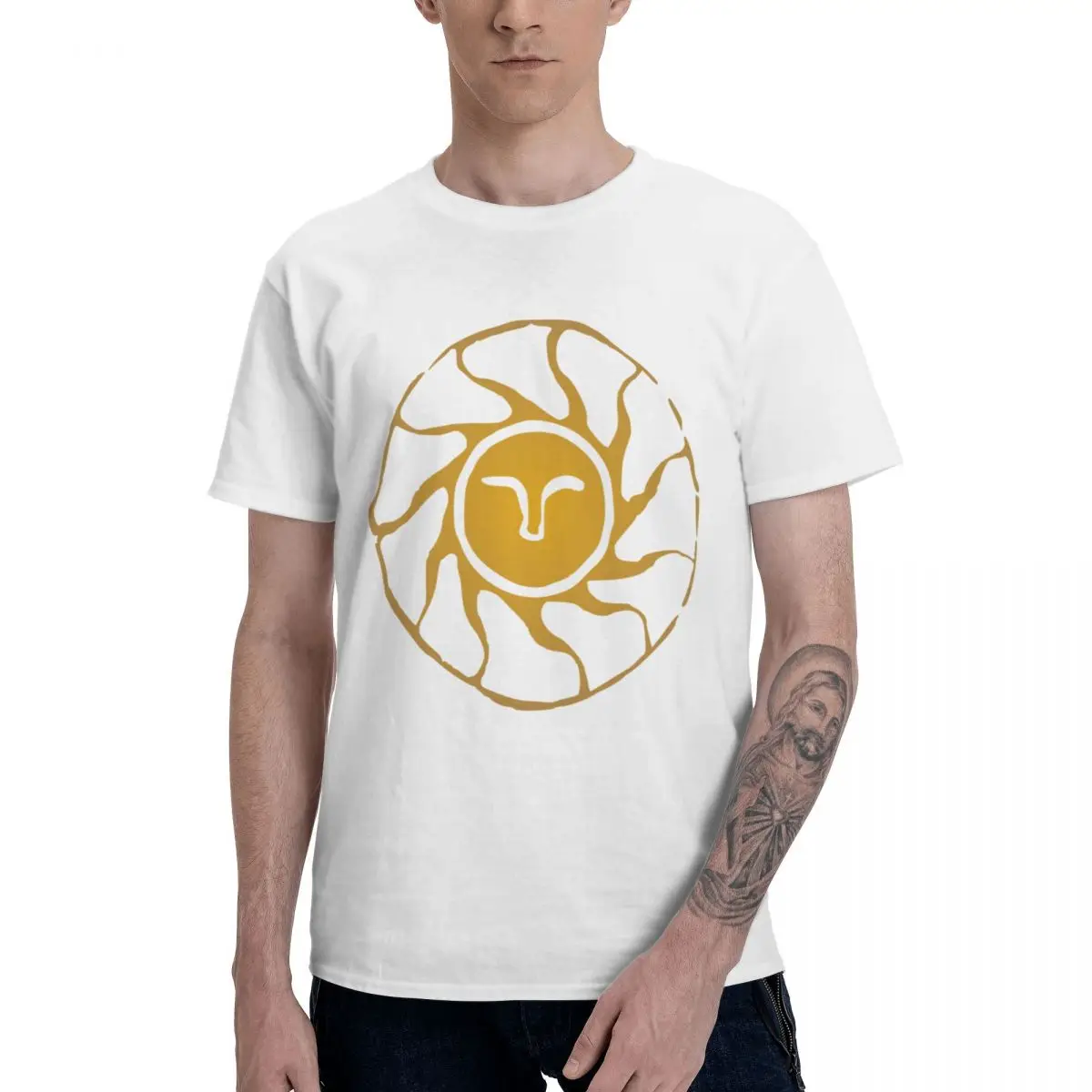 Fashion Praise The Sun T Shirt 100% Cotton Crewneck Men T-Shirts Short Sleeve Oversized Gift Tees Clothes Summer