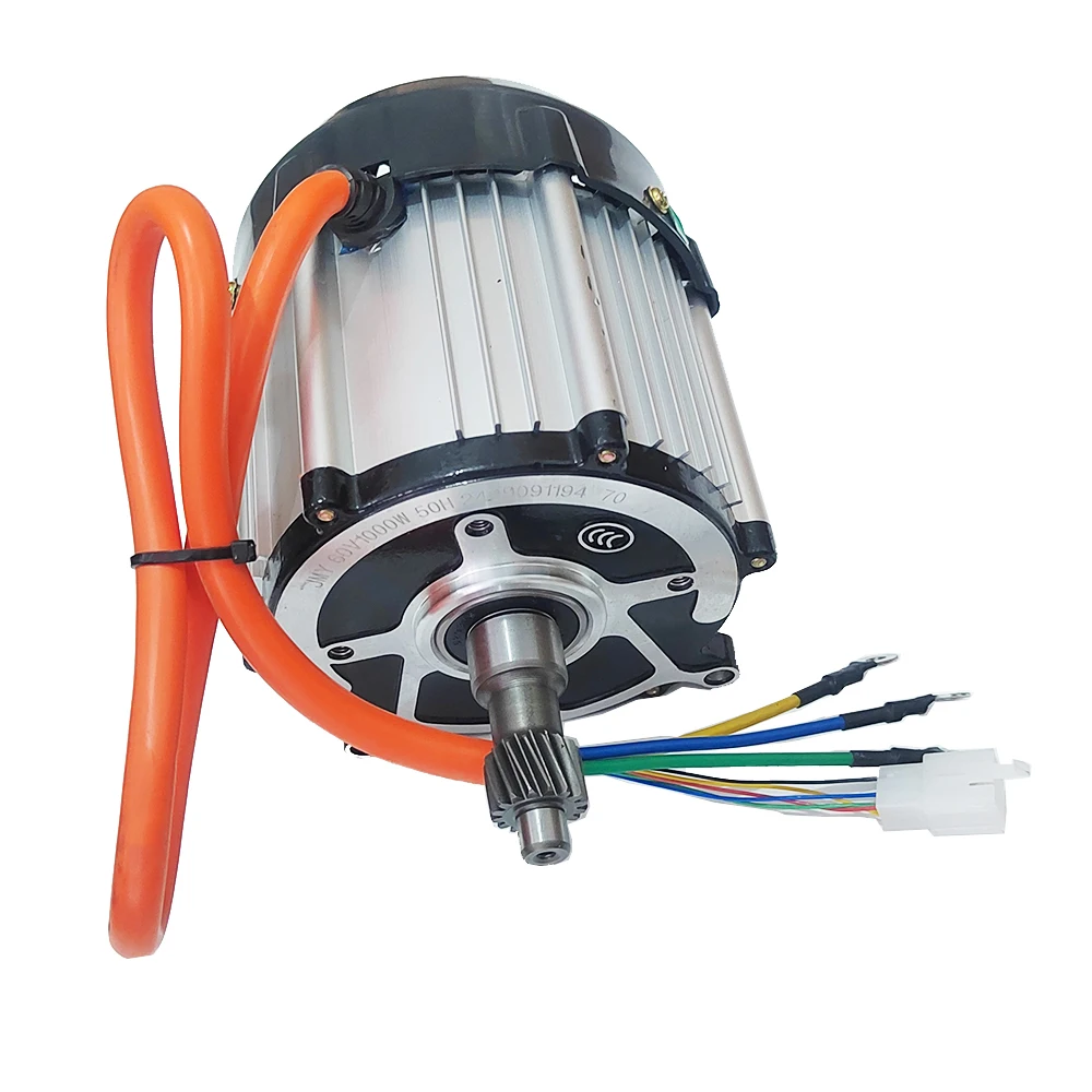 Universal Electric Tricycle Motor 48V 60V Permanent Magnet Brushless Differential 500W 800W 1000W for Electric Vehicle