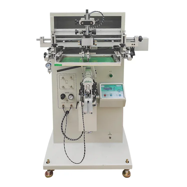Special Offer Oblique Arm Serigraphy Automatic Plane Screen Printer Auto Print Paper Flat Silk Screen Printing Machine