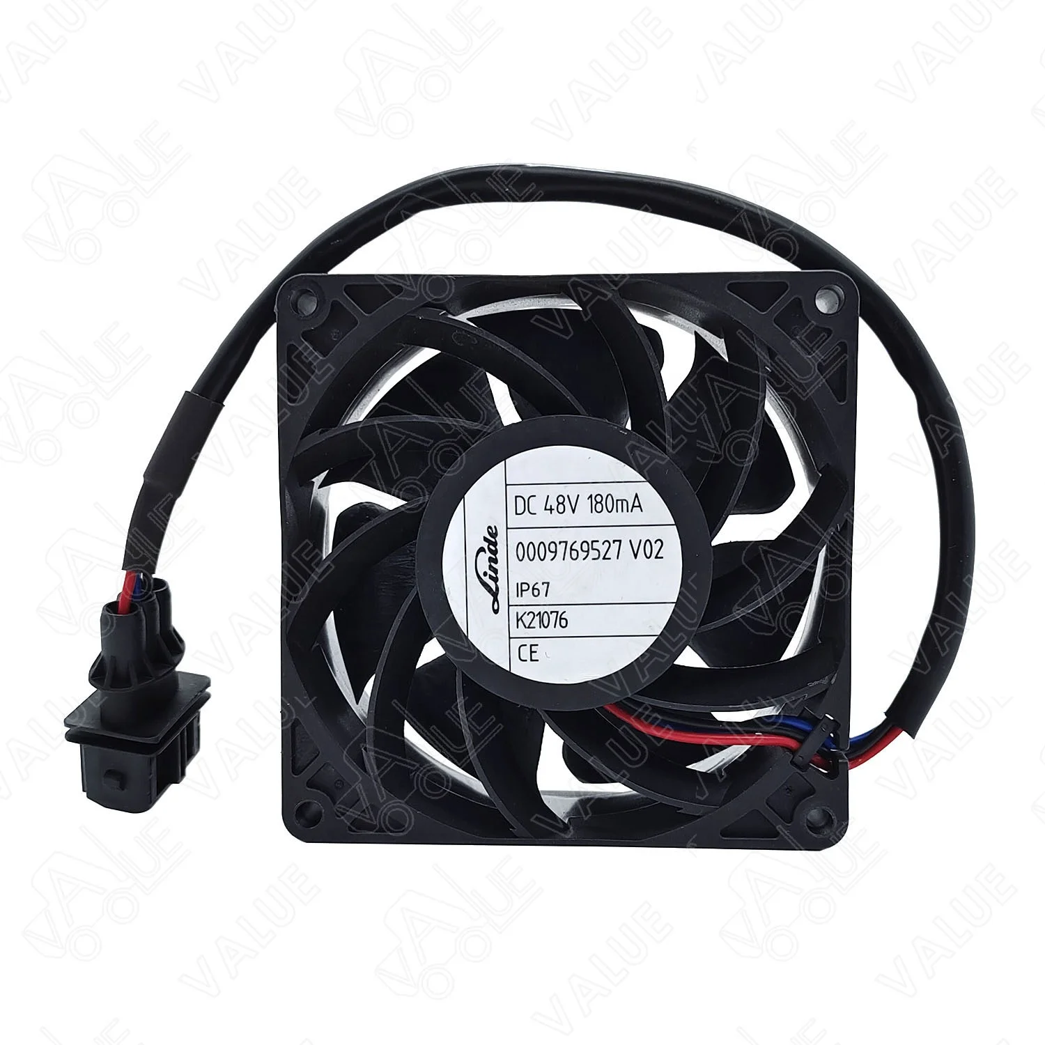 0009769527 Linde Forklift Parts 48v Radiator Fan DC48V 180mA Cooling Fan