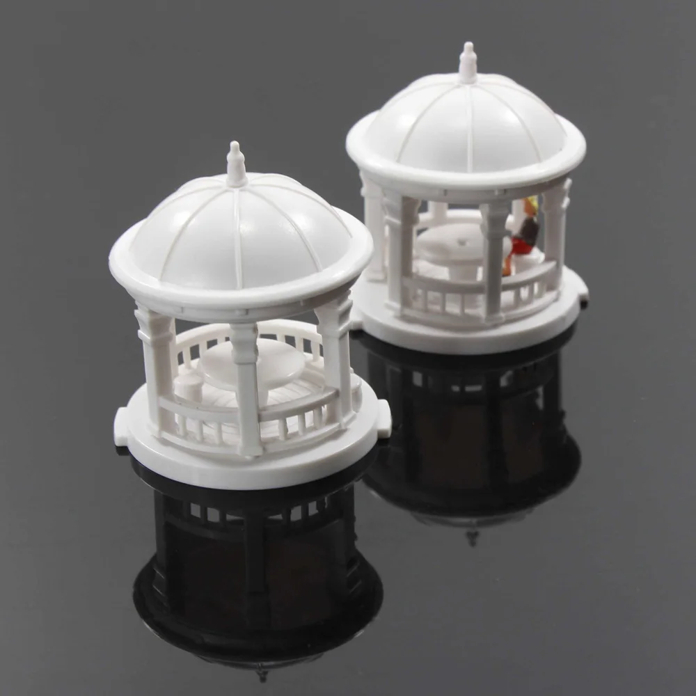 

GY03, 2 набора, модель Pavilion Gloriette, китайская фотосессия, 1:150-1:75, модель поезда в масштабе TT N OO