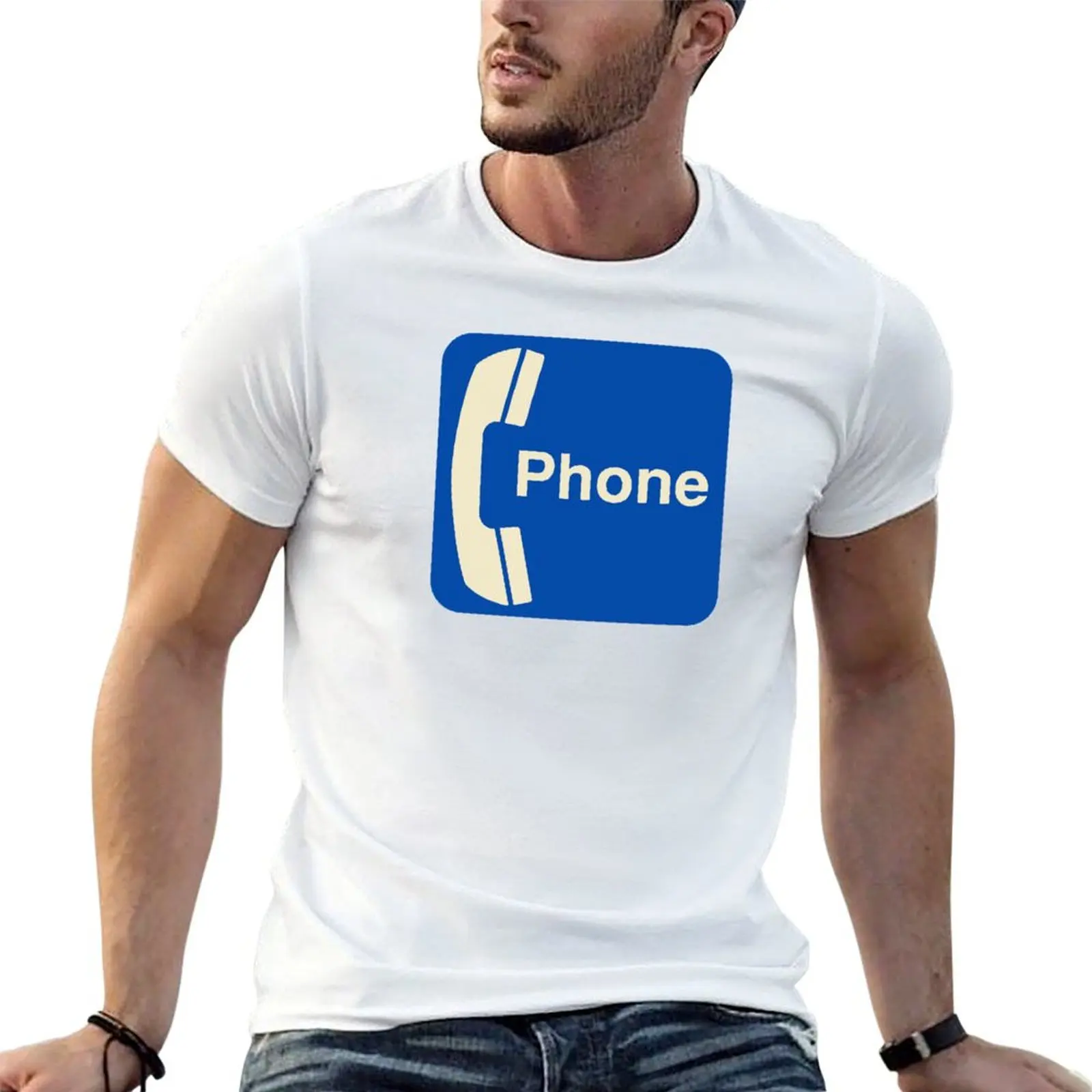 

Sign t T-Shirt Pay cotton t Phone funny man cotton Vintage for shirts shirt man
