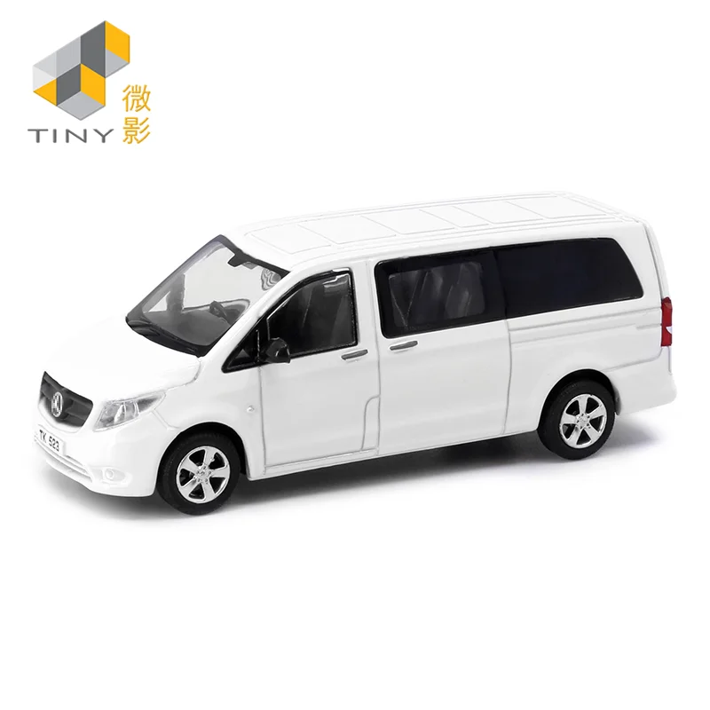 Tiny 1:64 Ben-chi Vito (White) NO.83 Alloy Simulation Model Car