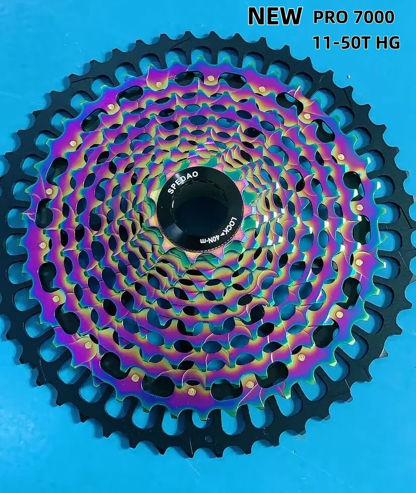 2026 SPEDAO 12-Gang MTB Kassette 10-52T 10-50T XD/11-50T HG Freilauf Leichtgewicht CNC K7 Kettenrad Schaltsystem Getriebeteile – Detail 1