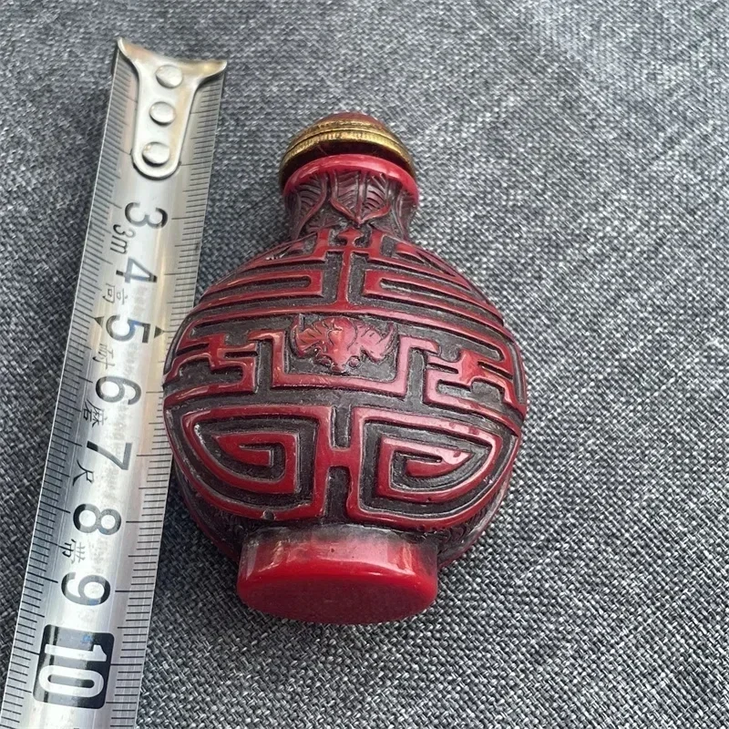 Antique Snuff Bottle Craft Decoration Ming Qing Hot Sale Snuff Set Accessories Supplies Old Nose Pot Handle Pieces Sell Well