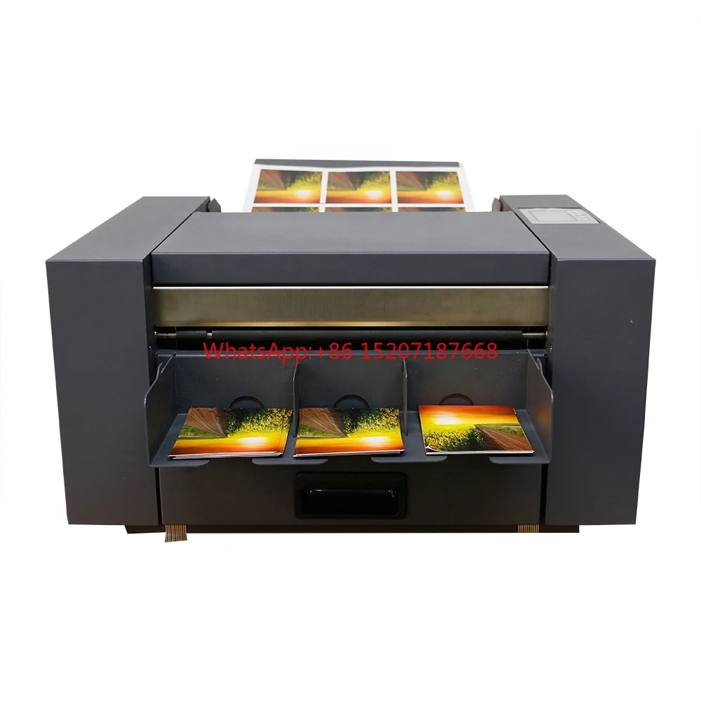 Photo Paper Die Cutting Machine Automatic A3 A4 business Card Cutter Digital ID Passport Name Card Cutter