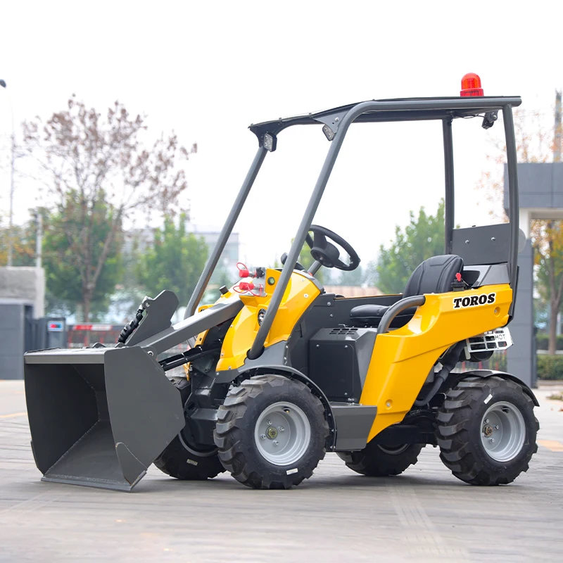 Aangepaste Epa-constructie Kleine compacte voorschep Landbouwconstructie Diesel Mini-schranklader