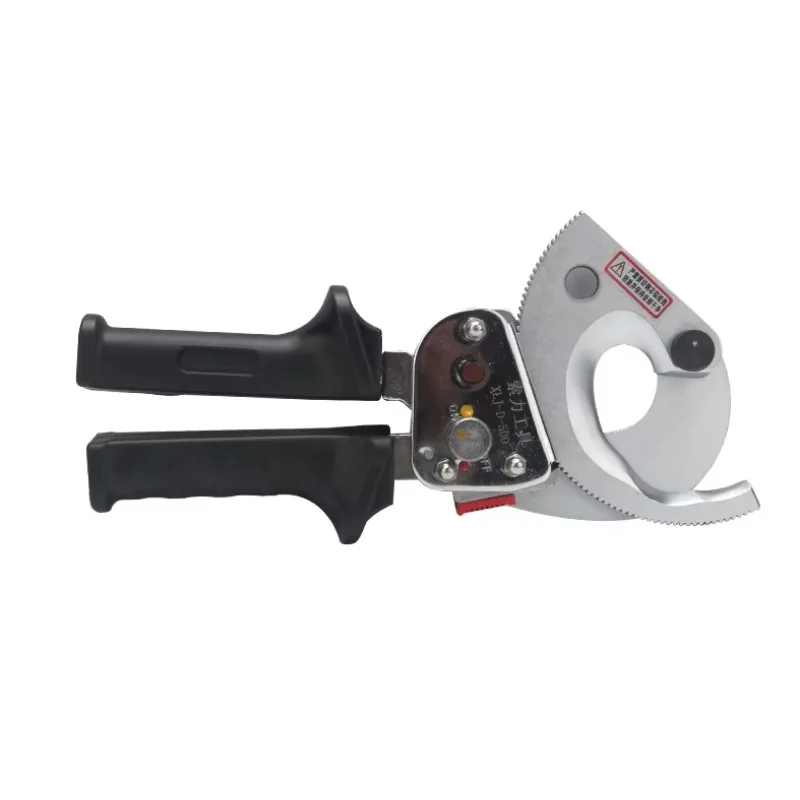 Quality ratchet cable cutter pliers with extendable handles, max. cutting 500mm2 copper alu. cable cutting tools
