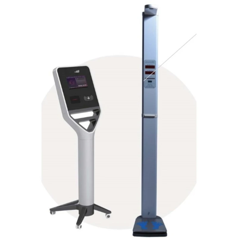 Touch screen, ultrasonic height and weight measuring instrument, weight and height testing instrument