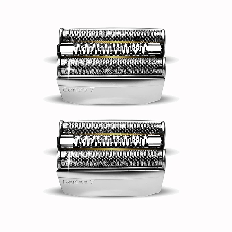2Pack 70S Replacement Foil Head Compatible with Braun Electric Shaver 7 Series 790cc 760cc 750cc 720 799 797 Razor