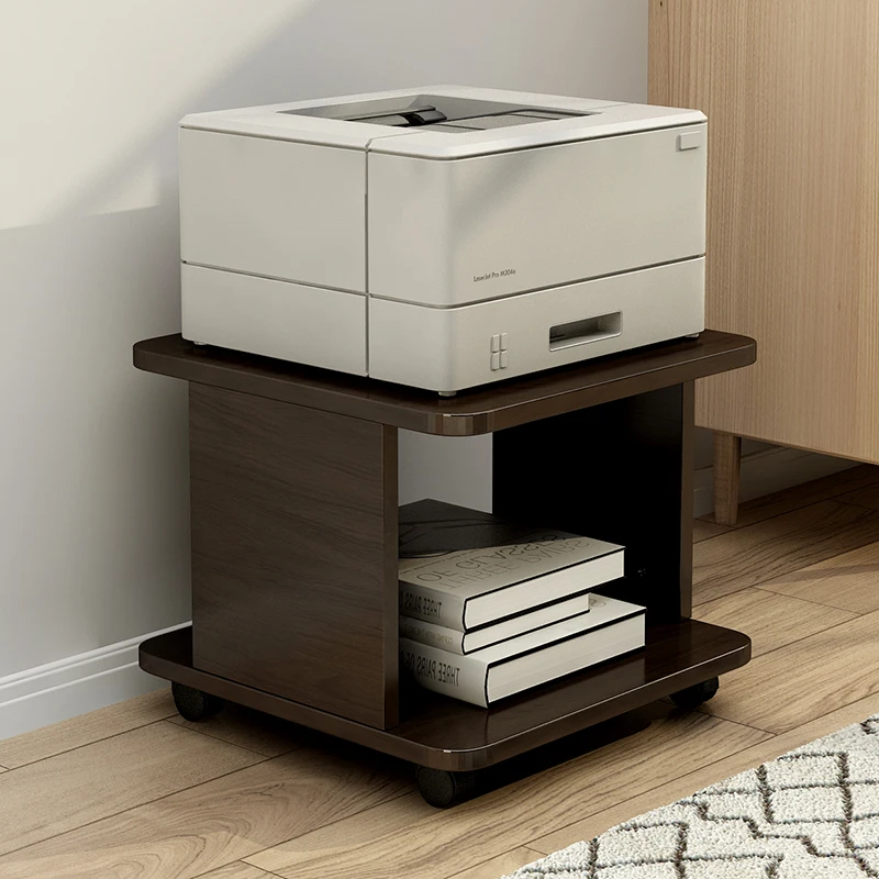 Simple and modern office printer shelf floor table shelf mobile copy fax machine bracket