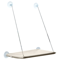 Secure Mounting Cat Window Hammock Bed-Ultra-Soft, Cozy Cloud-Like Perch For Feline Naptime-Space-Saving Design Perfect A