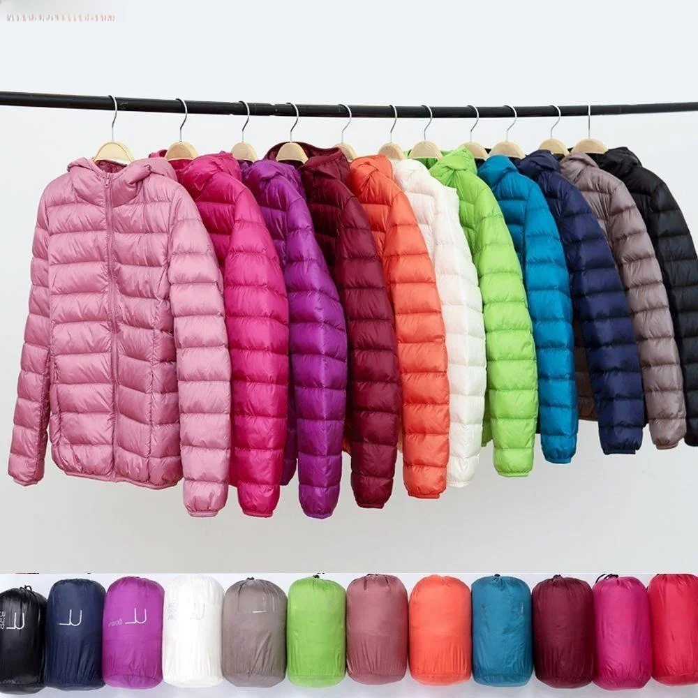 

Совершенно новая осенне-зимняя пуховая хлопковая женская куртка с капюшоном и воротником-стойкой, большие размеры, облегающая женская верхняя одежда