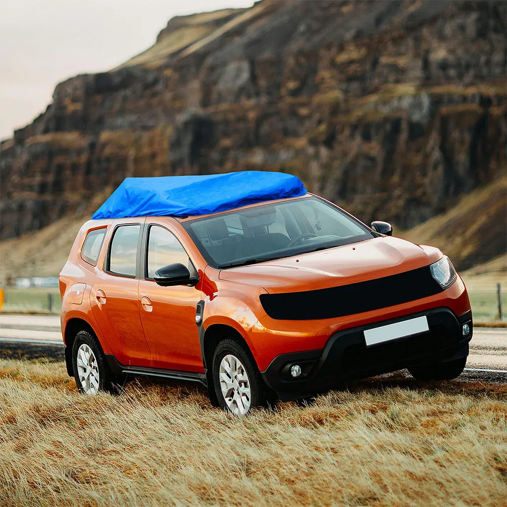 

Universal Car Roof Rack Cover Suv Luggage Rain Snow Windproof Protector Foldable Easy Install Roof Cargo Carrier Cover For