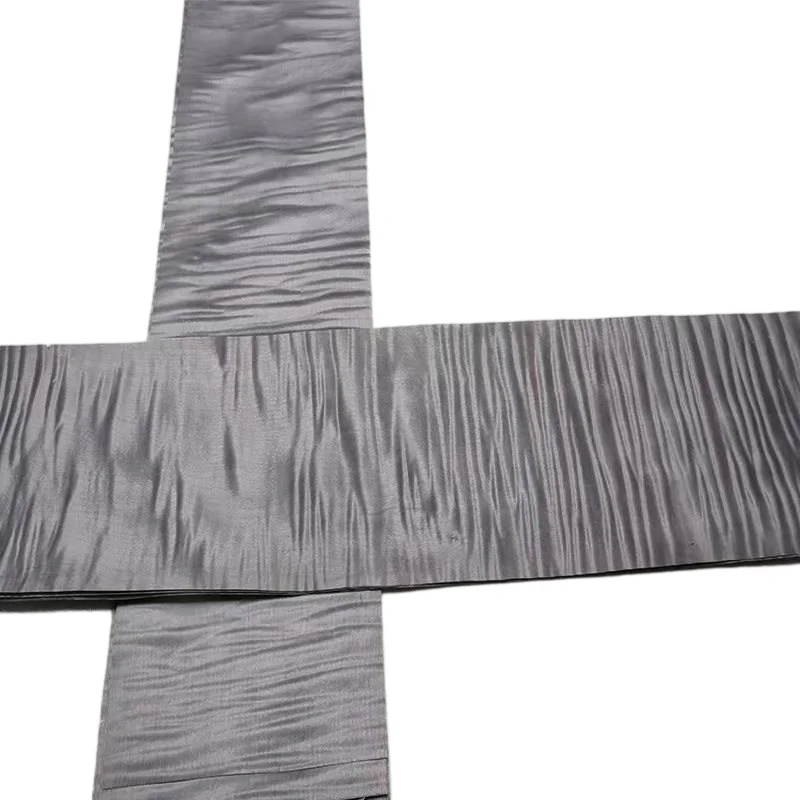 Blue-Gray Figured Maple Veneer, 0.25mm, 250x17cm, For Speaker Making & Display Cabinet Veneering.