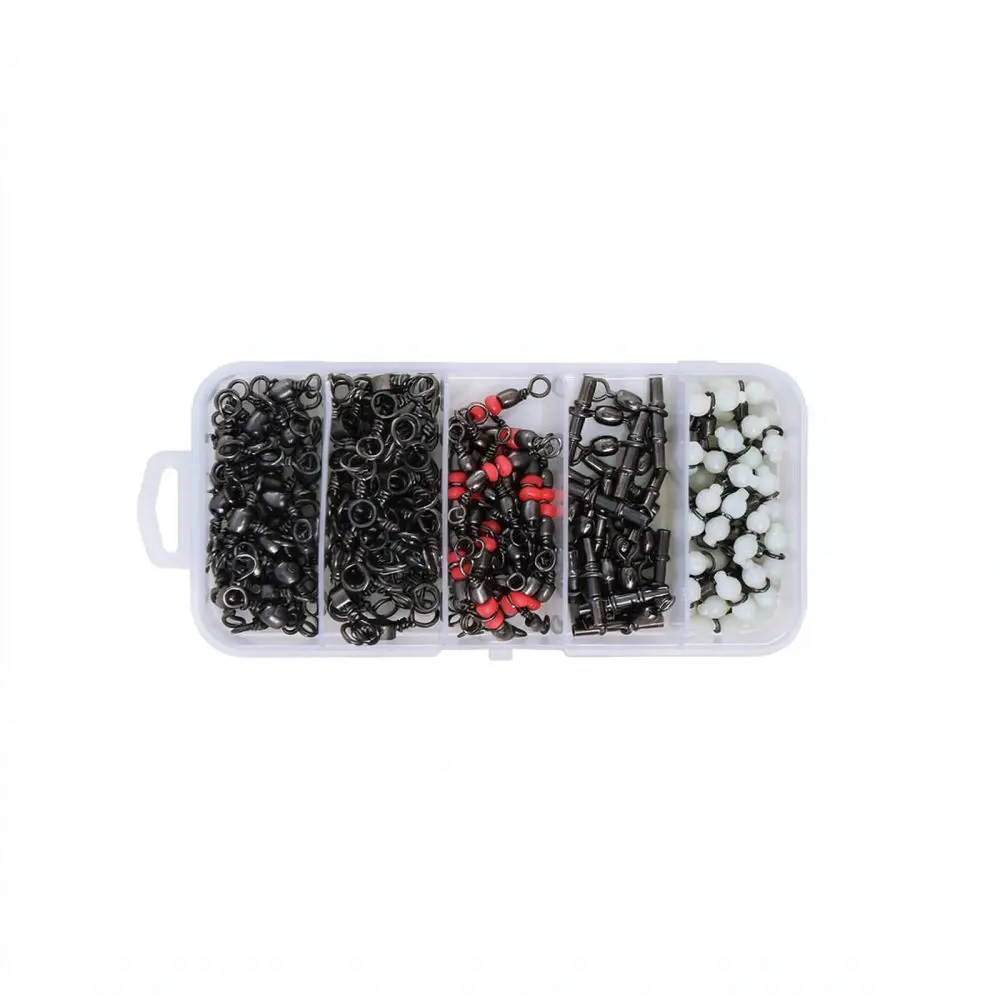 For For Anmuka Three Way Fishing Swivels Connector Stainless Steel Tackle Terminal Saltwater Freshwater Equipment